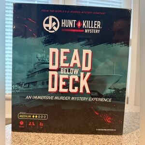 NIB Hunt A Killer Mystery Game - Dead Below Deck